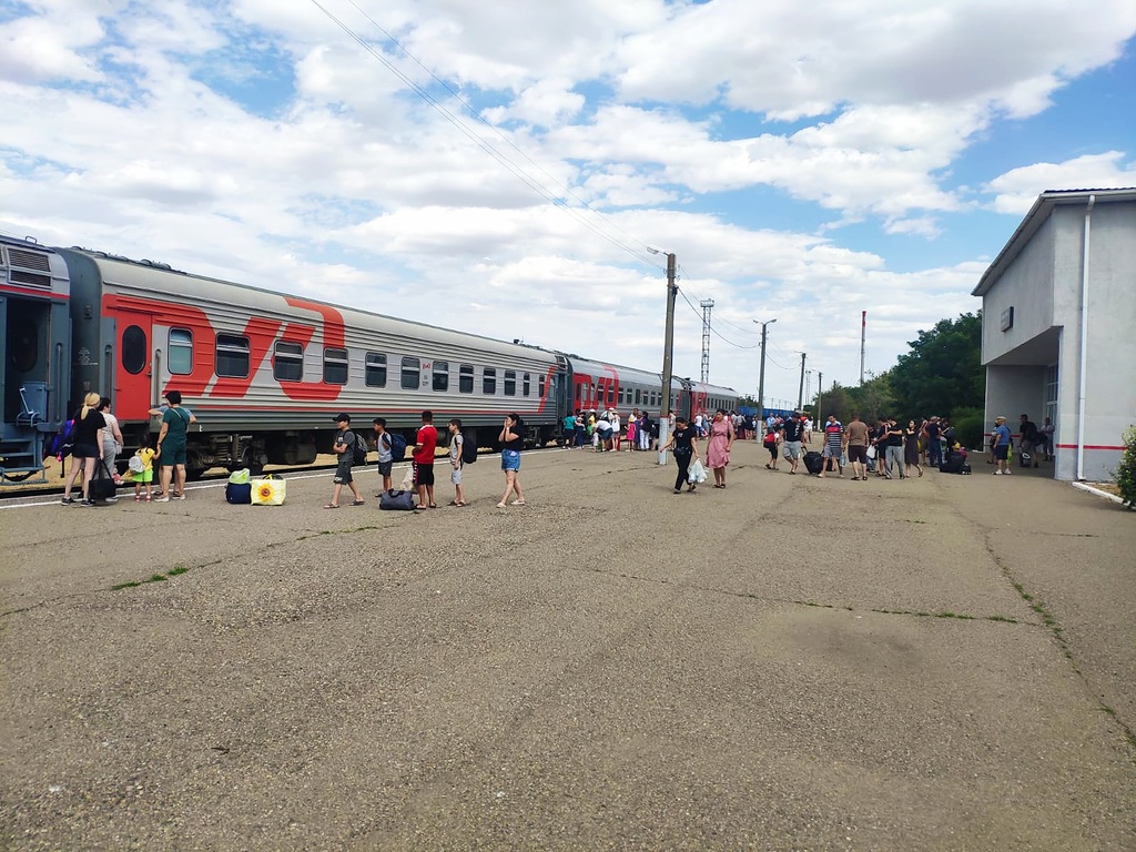 Пятый вагон до Анапы | 05.08.2022 | Новости Элисты - БезФормата